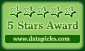 5 Star Rating Datapicks Award