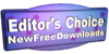 Editor's Choice award by NewFreeDownloads