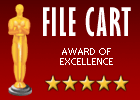 Excellence Award by FileCart.com