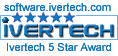 5 Stars award by Ivertech